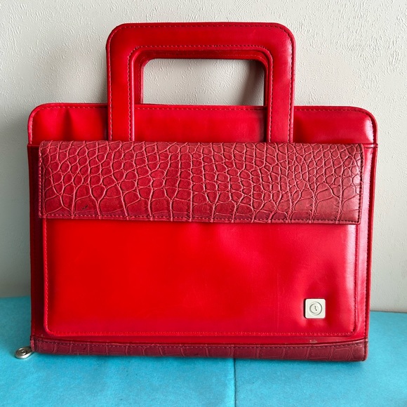 Franklin Covey Office Franklin Covey Classic Daily Planner Leather Poshmark